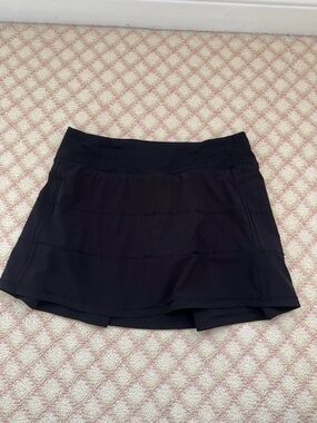 lululemon athletica Black Mini Skirt